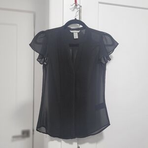 H&M Sheer Blouse